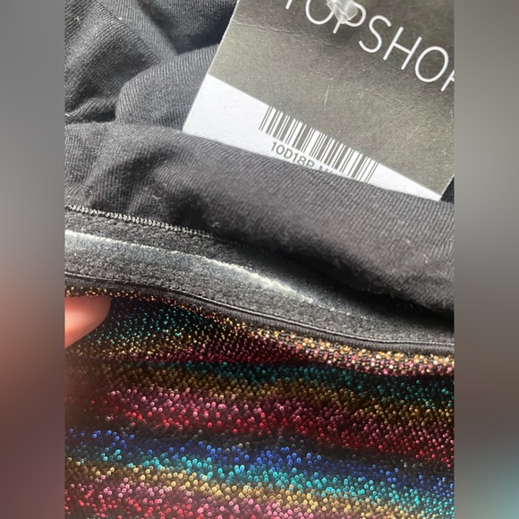 Sparkly Rainbow TopShop Tube Dress / Top - Picture 7 of 7